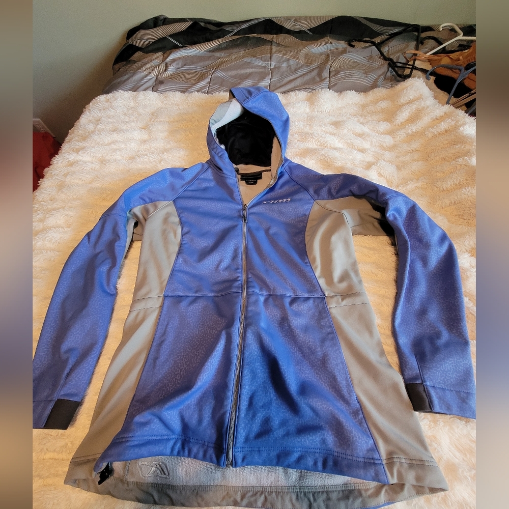 Women's KLIM Blue and Gray Jacket